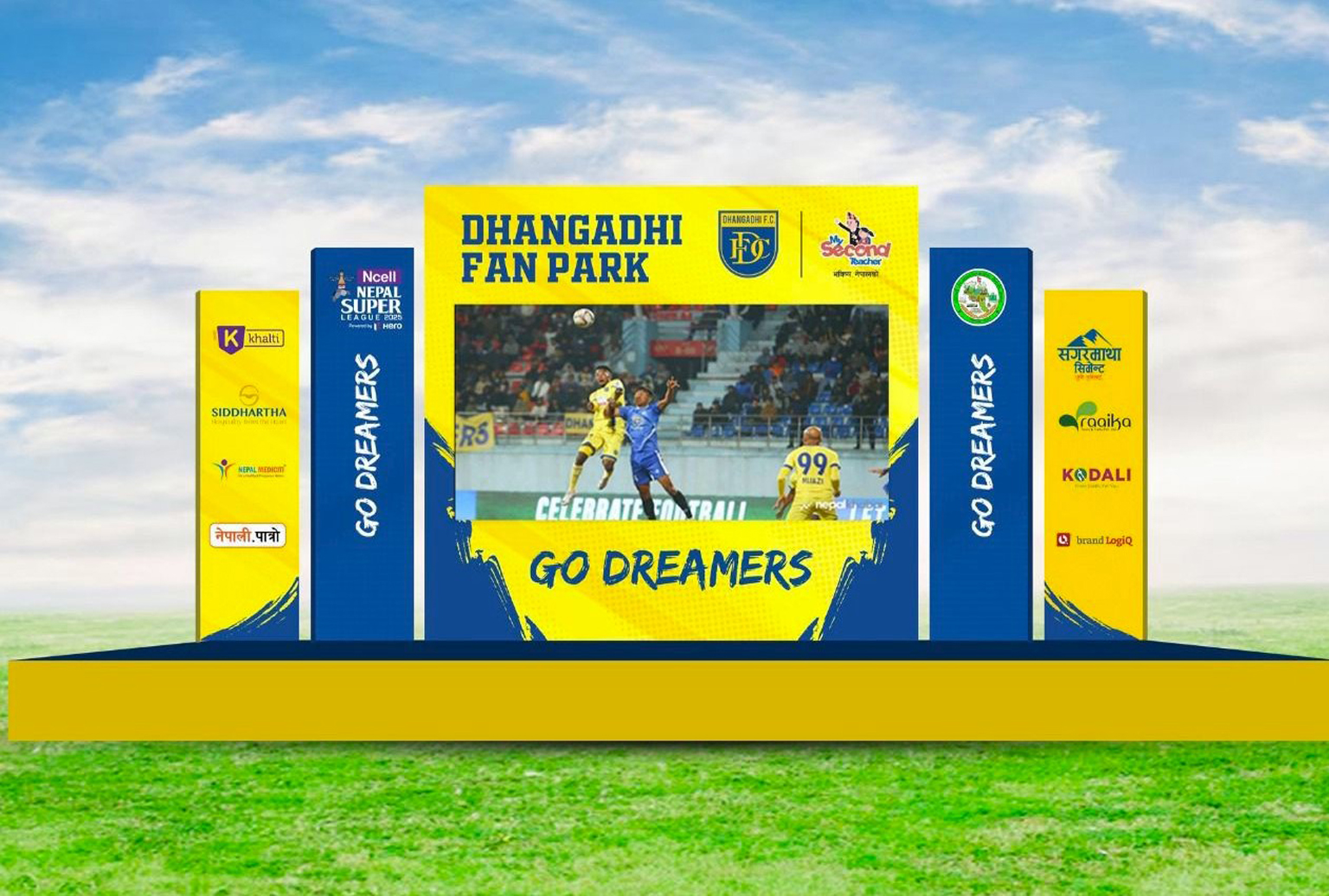 You are currently viewing धनगढी एफसीले गृहनगरका समर्थकका लागि फ्यान पार्कको व्यवस्था गर्ने /@NSL /@DhangadhiFC
