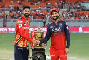 Read more about the article IPL2025 : क्वालिफायर वानमा आरसिबीविरुद्ध पञ्जाबको ब्याटिङलाइन तहसनहस, पञ्जाब १०१ रनमै अलआउट