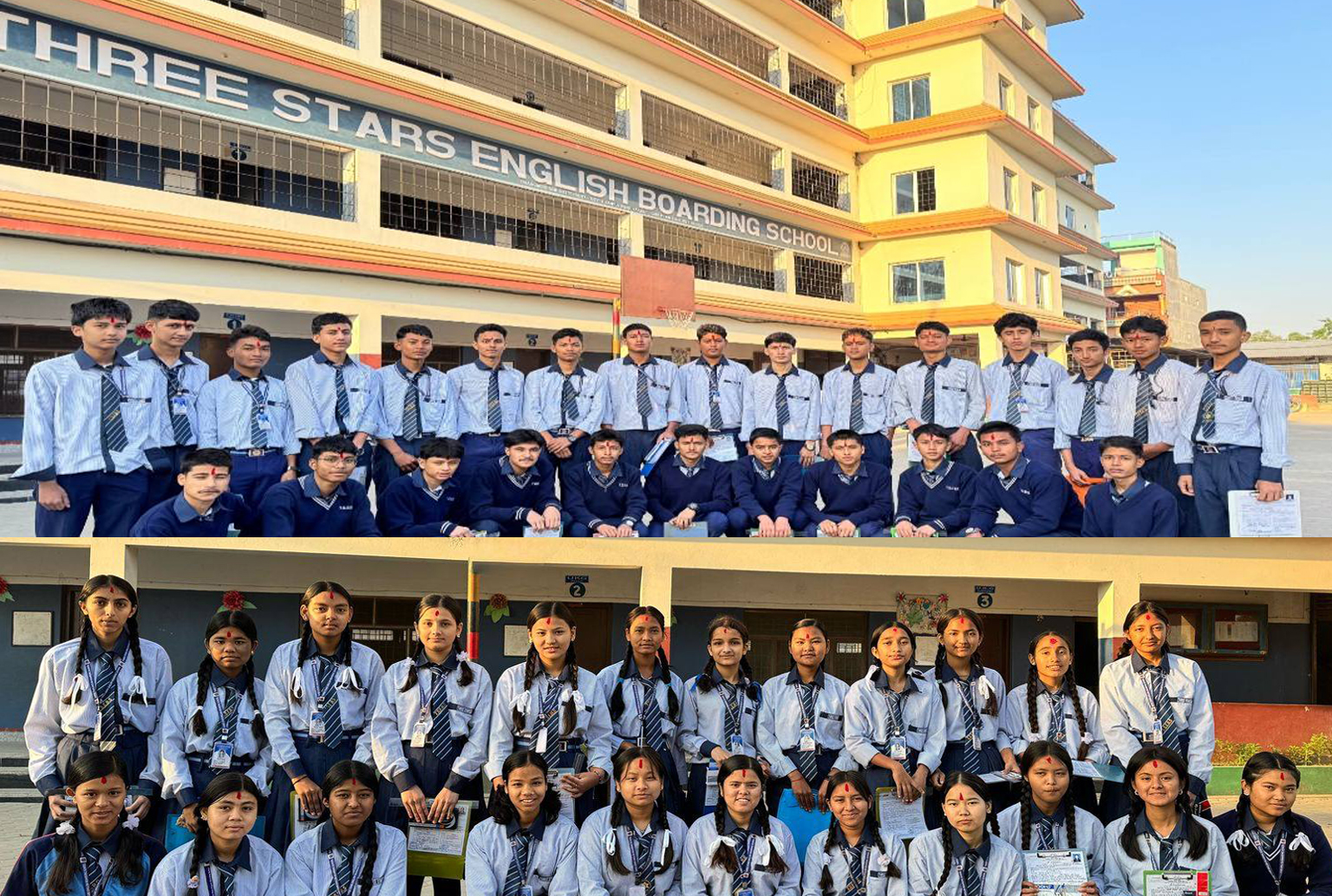 You are currently viewing धनगढीको थ्रीस्टार ई.बो.स्कुलले SEE परीक्षामा ल्यायो १०० प्रतिशत नतिजा /@Three Stars English Boarding School