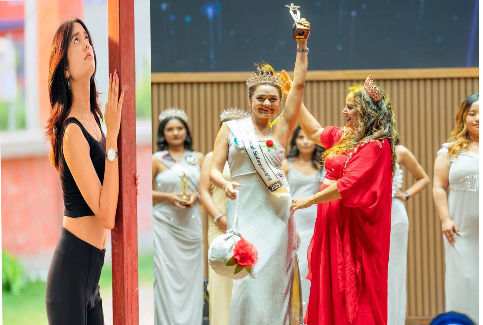 Read more about the article मिस सुदूरपश्चिम २०२५ को उपाधि डडेल्धुराकी मिना देउवा मिस्टीलाई /@MinaDeuba