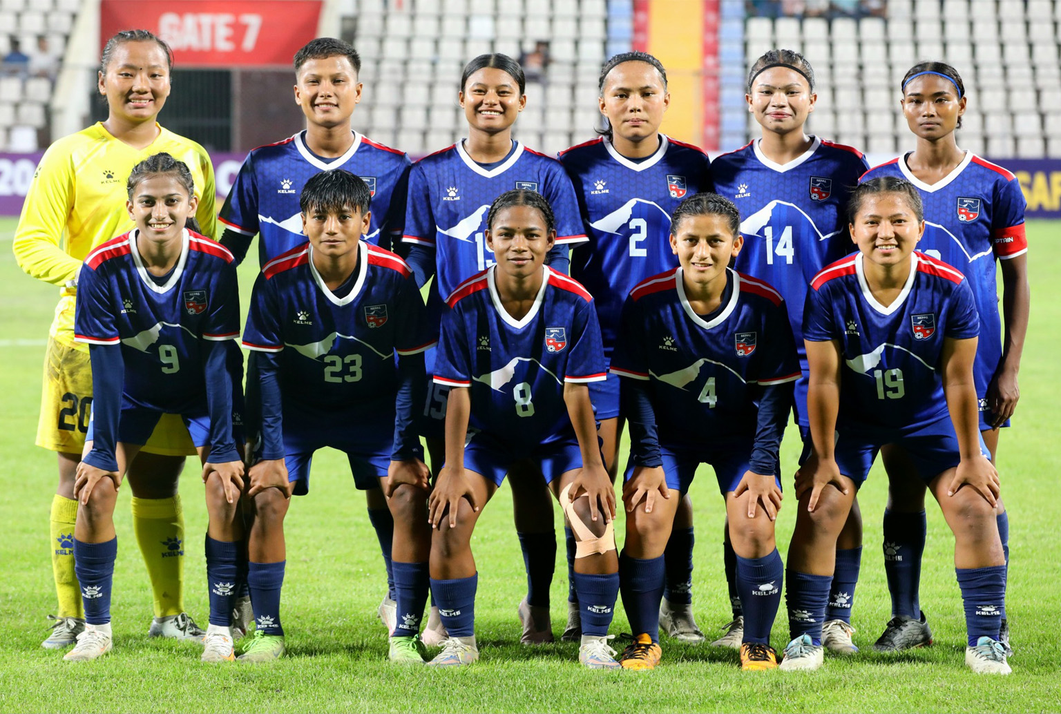 You are currently viewing स्ट्राइकर पूर्णिमा राई एक्लैले ४ गोल गरेपछि भुटानविरुद्ध नेपालको शानदार जीत