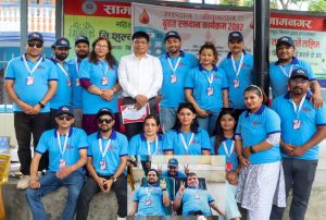 Read more about the article राष्ट्रिय श्रष्टा तथा प्रस्तोता प्रतिष्ठानको आयोजनामा रक्तदान सम्पन्न