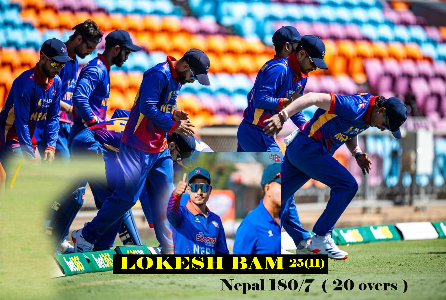 Read more about the article होबर्ट हरिकेन्स विरुद्ध नेपालले प्रस्तुत गर्यो बलियो लक्ष्य