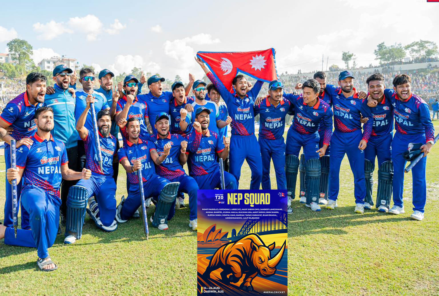 You are currently viewing टप एण्ड टी-२० खेल्ने नेपाली टोली घोषणा,मल्लको राष्ट्रिय टोलीमा पुनरागमन