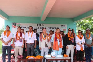 Read more about the article फिफा फुटबल फर स्कुल्स’ कार्यक्रम सुदूरपश्चिममा सुरु