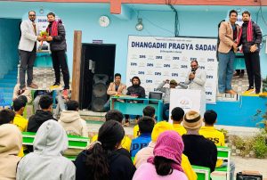 Read more about the article क्रिकेटर शेर मल्ललाई धनगढी प्रज्ञा सदनले गर्‍यो सम्मान | Sher Malla