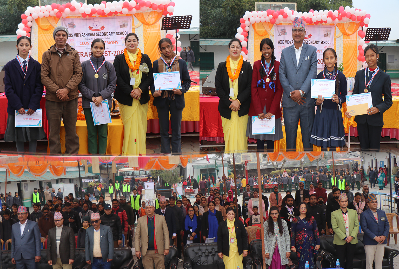 Read more about the article एक्सिस साहित्य उत्सव : लघुकथा वाचनमा मावितर्फ एक्सिस विद्याश्रम तथा आधारभुत तहतर्फ थ्रीस्टार बोर्डिङ स्कुल प्रथम