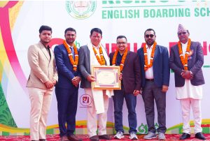 Read more about the article एसपिए कलेजका क्याम्पस प्रमुख चौधरी सम्मानित