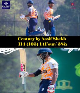 Read more about the article प्रधानमन्त्री कपमा एपिएफका ओपनर आसिफ शेखले हिर्काए शतक